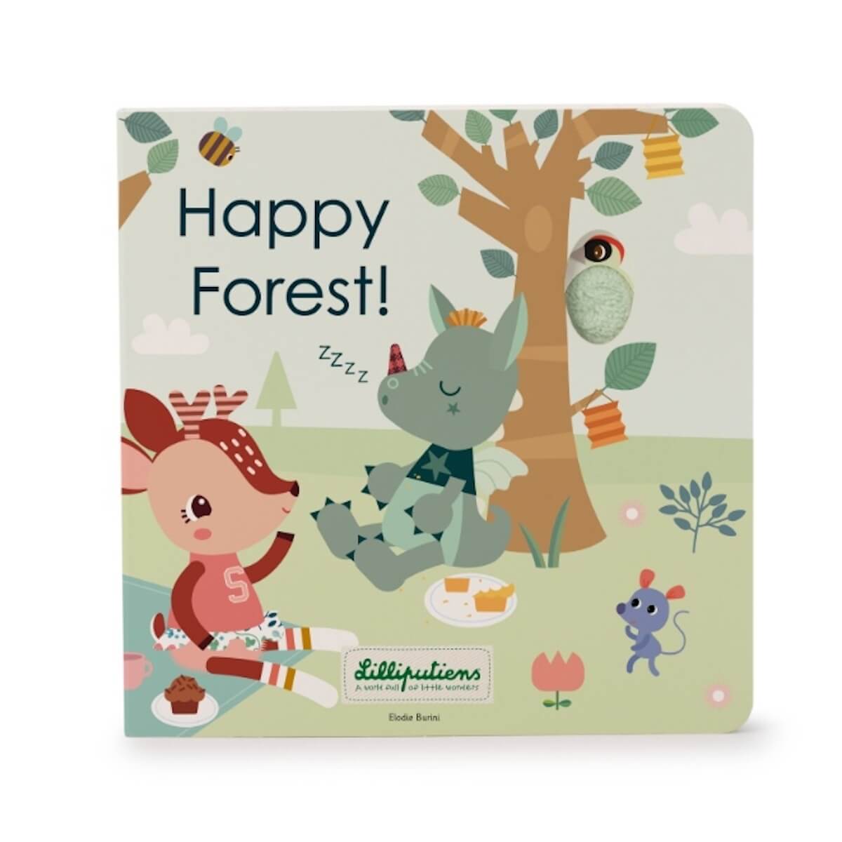 Libro táctil-sonoro HAPPY FOREST Lilliputiens
