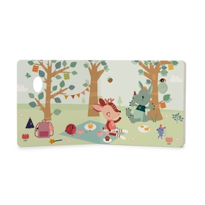 Libro táctil-sonoro HAPPY FOREST Lilliputiens
