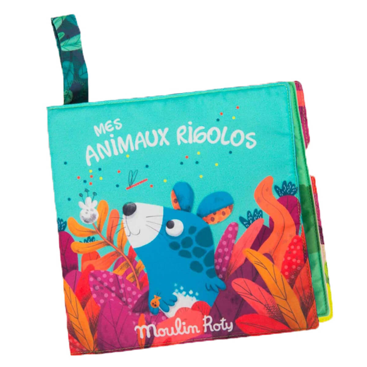 Libro tela actividades DANS LA JUNGLE Moulin Roty