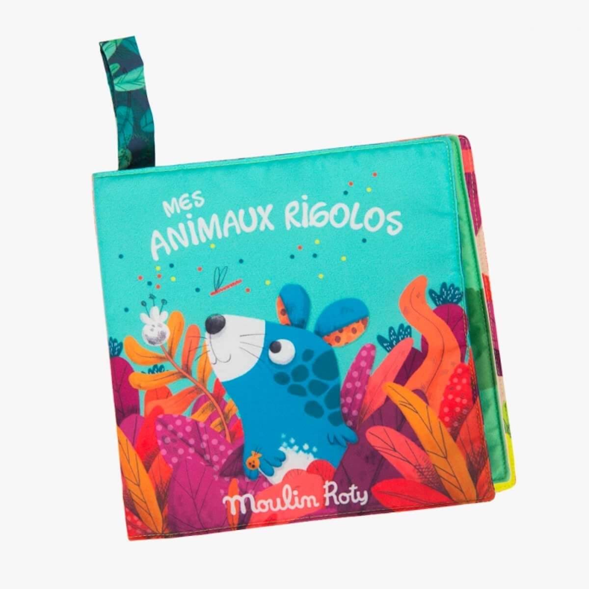 Libro tela actividades DANS LA JUNGLE Moulin Roty