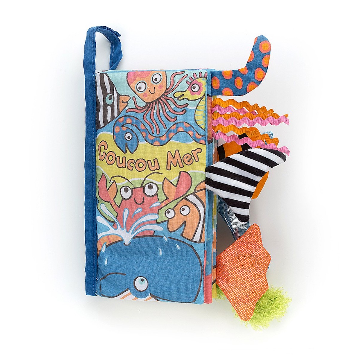 Libro tela COUCOU MER Jellycat