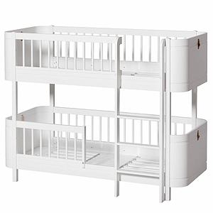 Litera 68x162cm WOOD MINI+ Oliver Furniture blanco