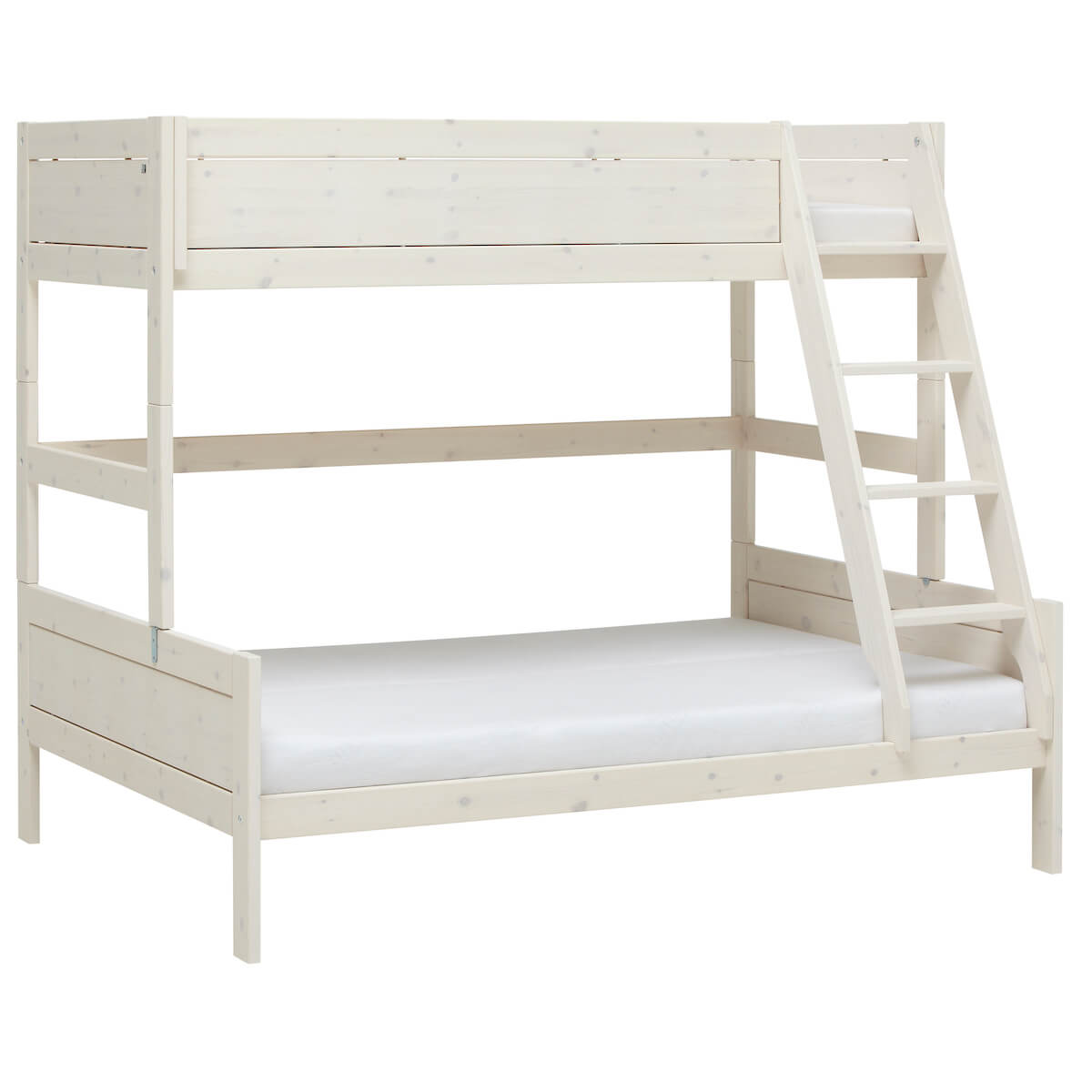 Litera 90-140cm somier Deluxe Lifetime blanqueado