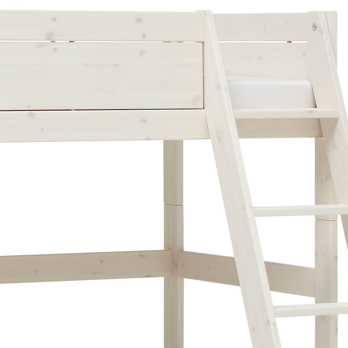 Litera 90-140cm somier Deluxe Lifetime blanqueado