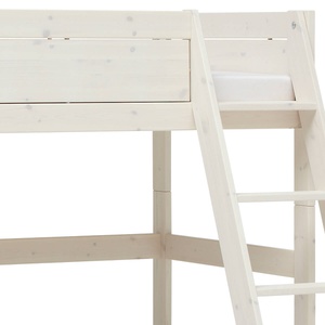 Litera 90-140cm somier Deluxe Lifetime blanqueado