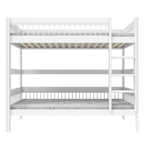 Litera 90x200cm escalera recta BREEZE Lifetime blanco