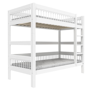 Litera 90x200cm escalera recta BREEZE Lifetime blanco