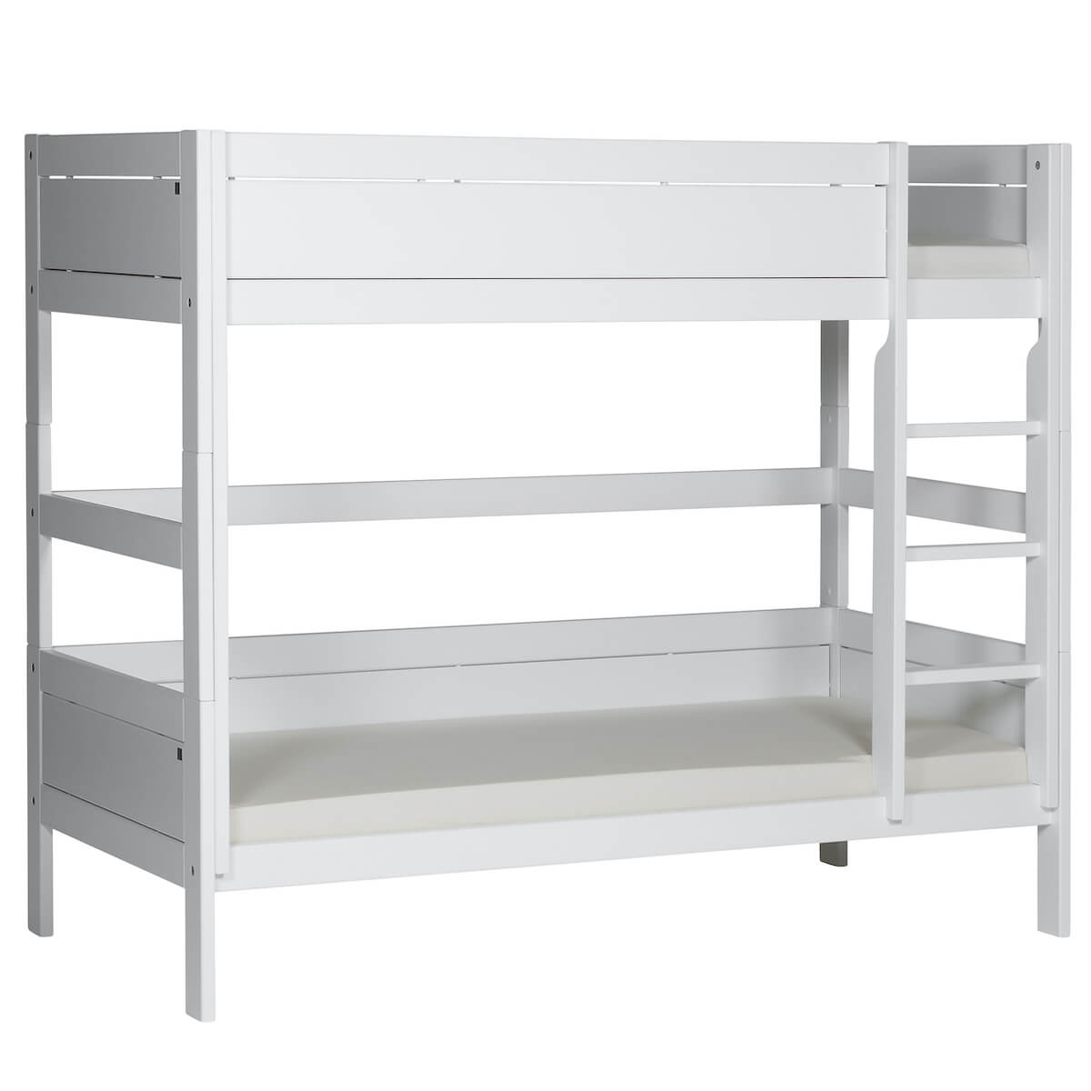 Litera 90x200cm escalera recta Lifetime blanco