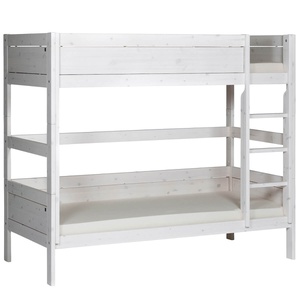 Litera 90x200cm escalera recta Lifetime blanqueado