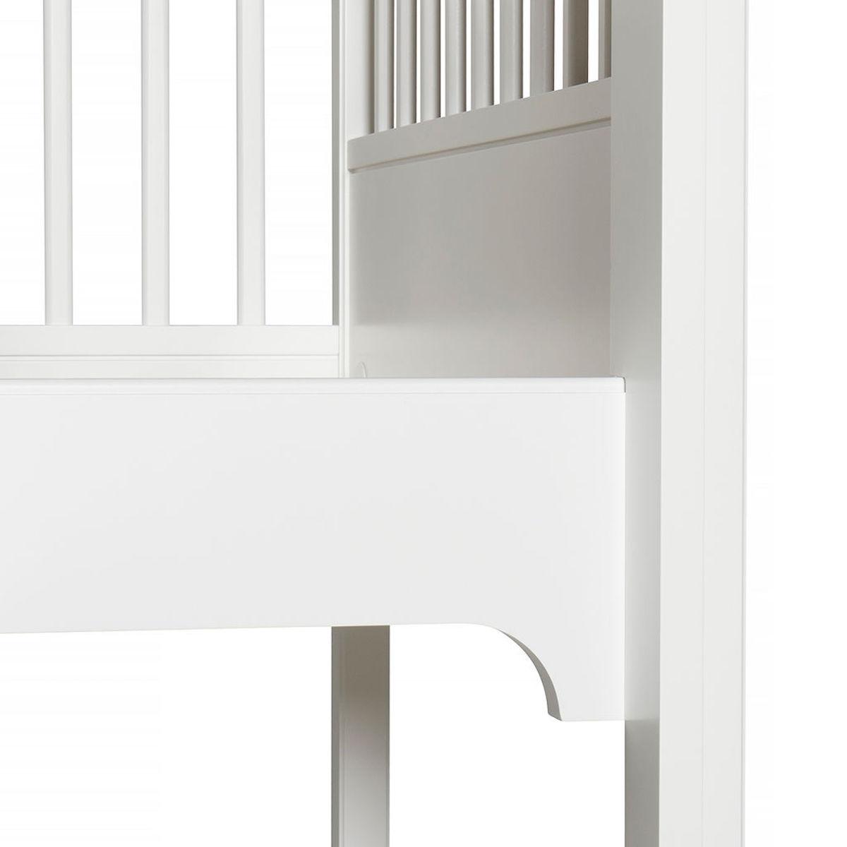 Litera 90x200cm escalera recta SEASIDE CLASSIC Oliver Furniture blanco