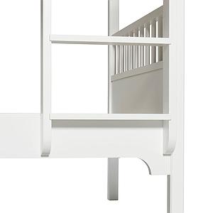Litera 90x200cm escalera recta SEASIDE CLASSIC Oliver Furniture blanco