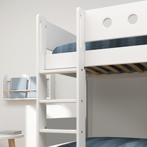 Litera 90x200cm WHITE Flexa blanco-blanco