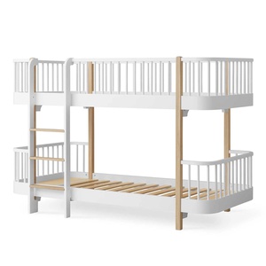 Litera baja 90x200cm WOOD ORIGINAL Oliver Furniture blanco-roble