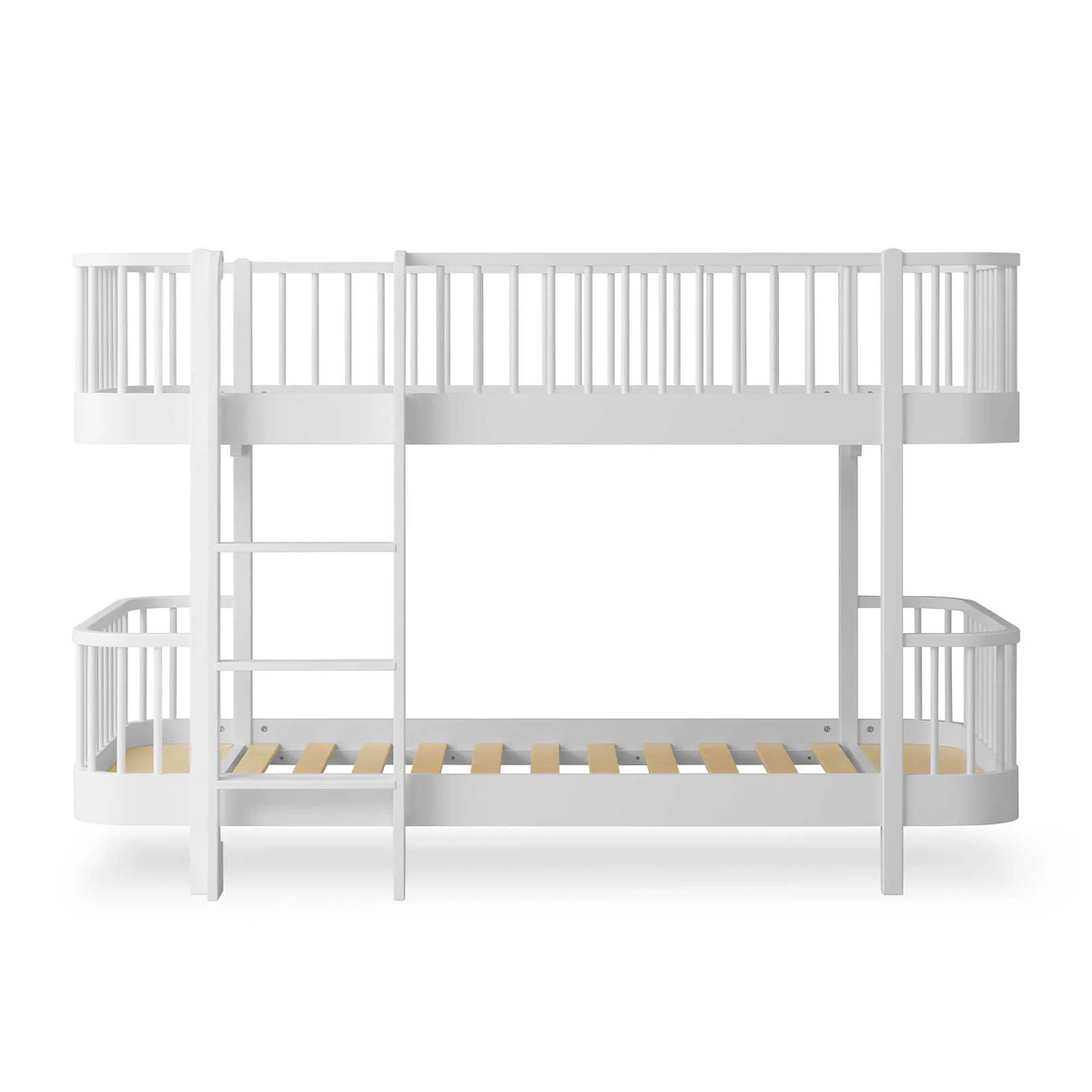 Litera baja 90x200cm WOOD ORIGINAL Oliver Furniture blanco
