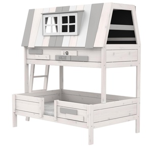 Litera cabaña 90-120x200cm MY HANGOUT somier Deluxe Lifetime blanqueado