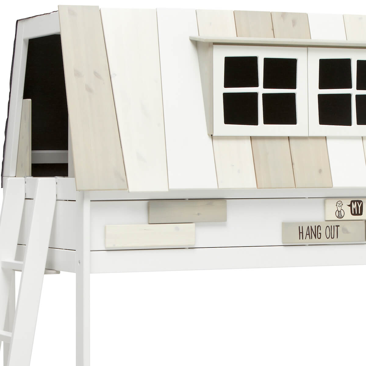 Litera cabaña 90x200cm HANGOUT Lifetime blanco