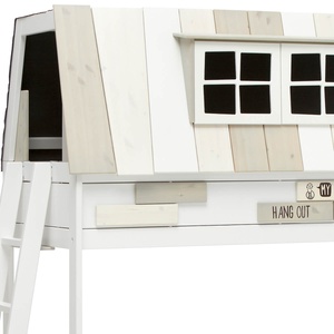 Litera cabaña 90x200cm HANGOUT Lifetime blanco