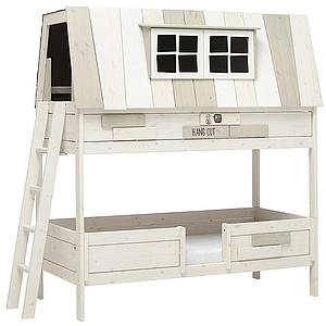 Litera cabaña 90x200cm HANGOUT Lifetime blanqueado