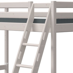 Litera combi 140/90X200cm escalera inclinada CLASSIC Flexa grey washed