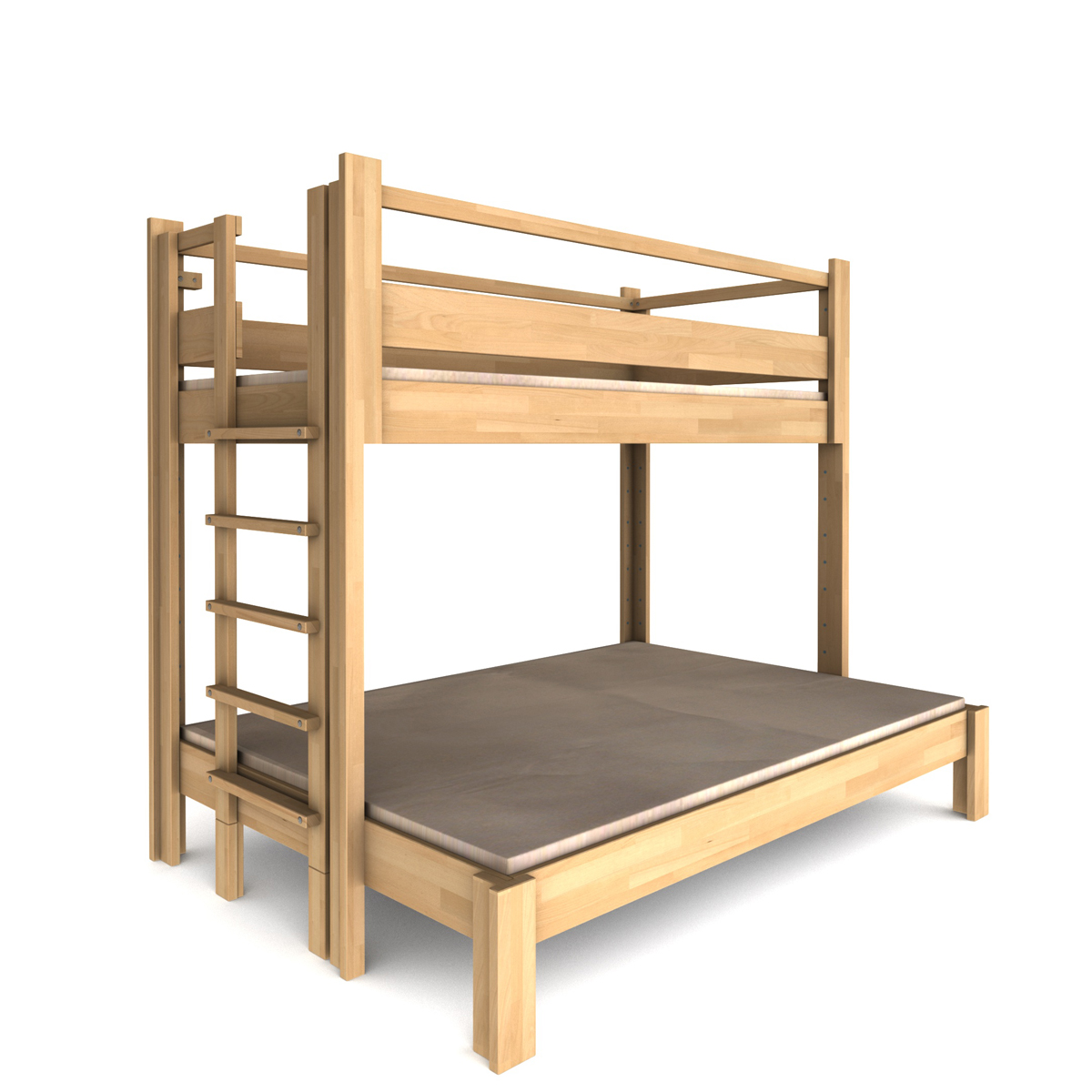 Litera doble 90-140x200cm DESTYLE de Breuyn natural