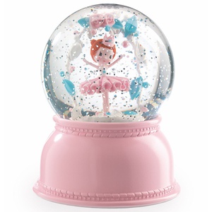 Luz nocturna bola nieve BAILARINA Djeco