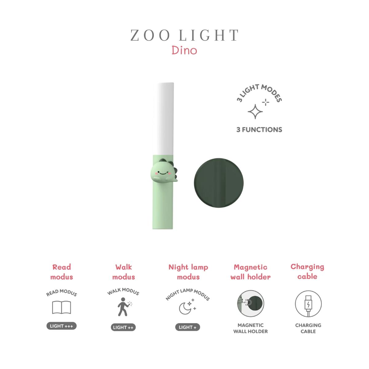 Luz nocturna ZOO Zoofamily Dino