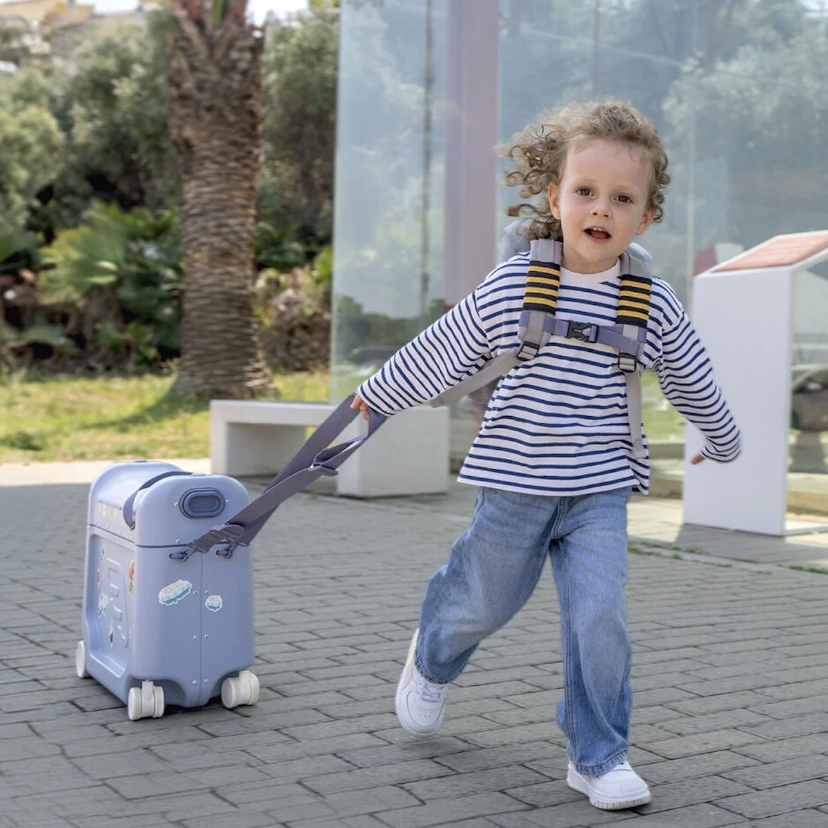 Maleta-cama JETKIDS Stokke arctic blue
