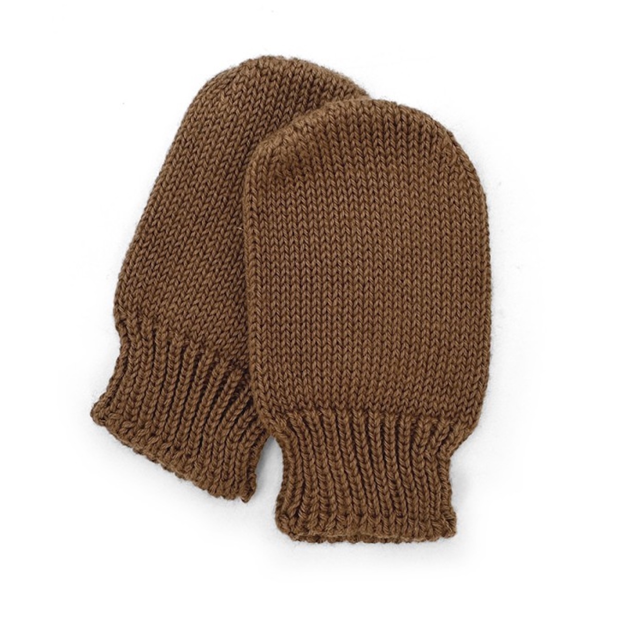 Manoplas bebé TRICOT Babyshower toffee