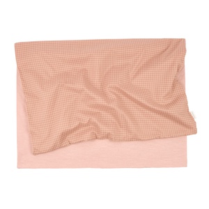 Manta 70x100cm STORIES Edición Limitada Nobodinoz blush lemon grid