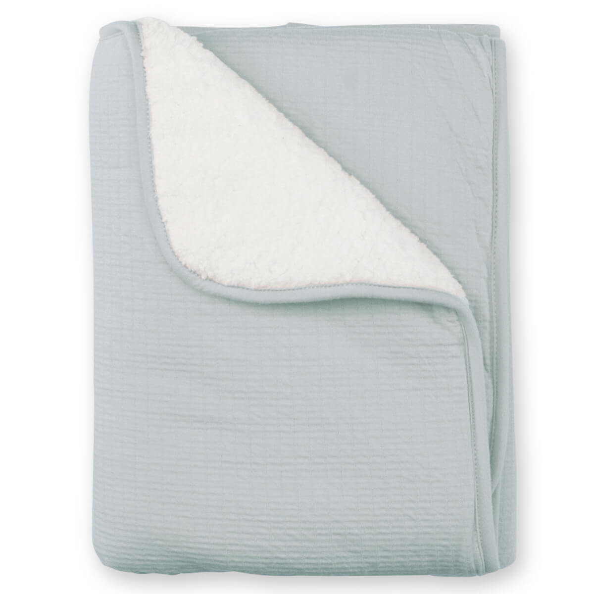 Manta 75x100cm CADUM Bemini pady tetra jersey-teddy grizou