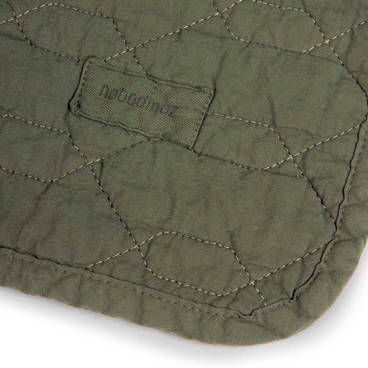 Manta acolchada 100x135cm WABI-SABI Nobodinoz vetiver