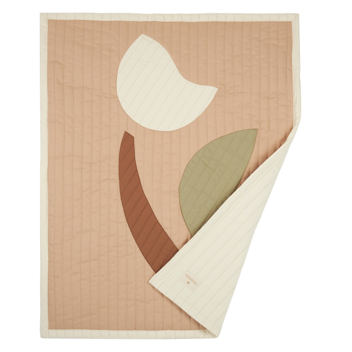 Manta acolchada 73x95cm ARTY QUILT Nobodinoz Tulip
