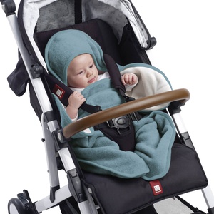 Manta bebé 0-6m BABYNOMADE Béaba polar azul