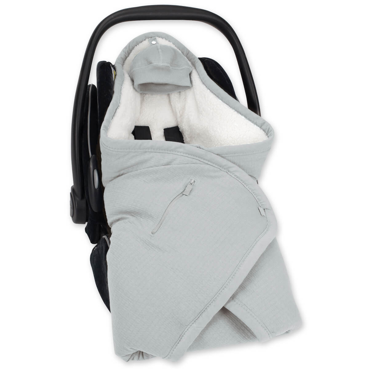 Manta BISIDE Bemini pady tetra jersey-teddy grizou