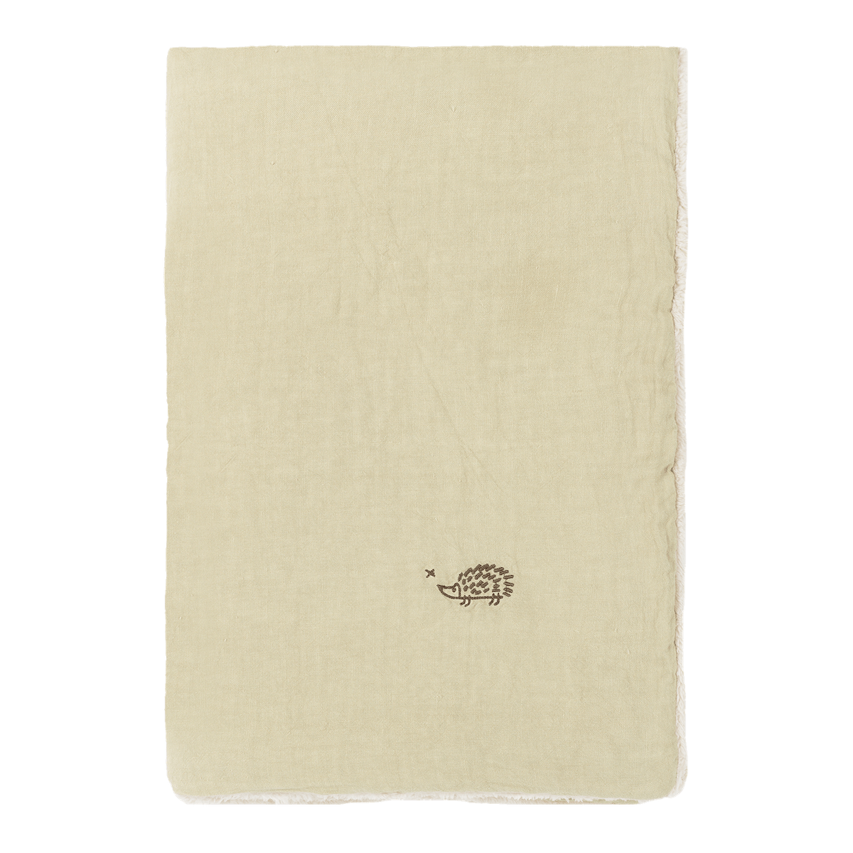 Manta invierno 70x100cm FRENCH LINEN Nobodinoz green tea