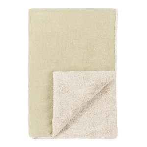 Manta invierno 70x100cm FRENCH LINEN Nobodinoz green tea