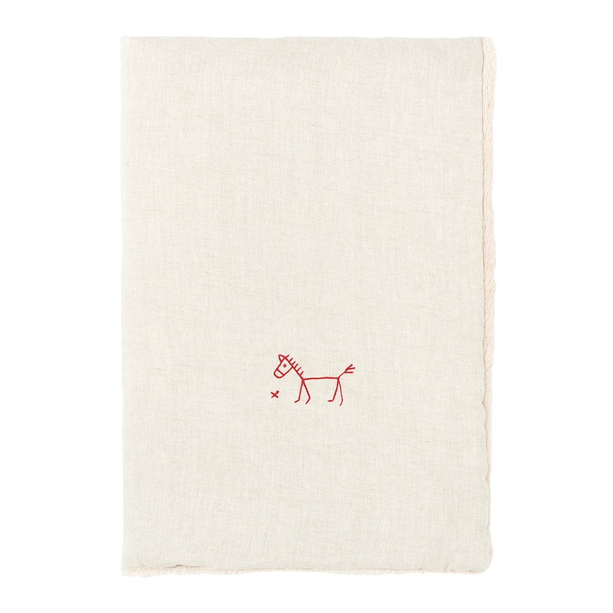 Manta invierno 70x100cm FRENCH LINEN Nobodinoz greige