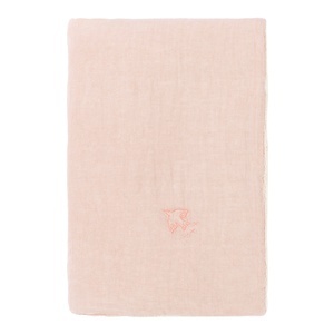 Manta invierno 70x100cm FRENCH LINEN Nobodinoz mauve pink