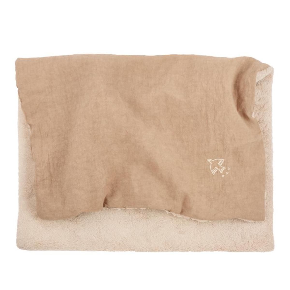 Manta invierno 70x100cm FRENCH LINEN Nobodinoz sesame