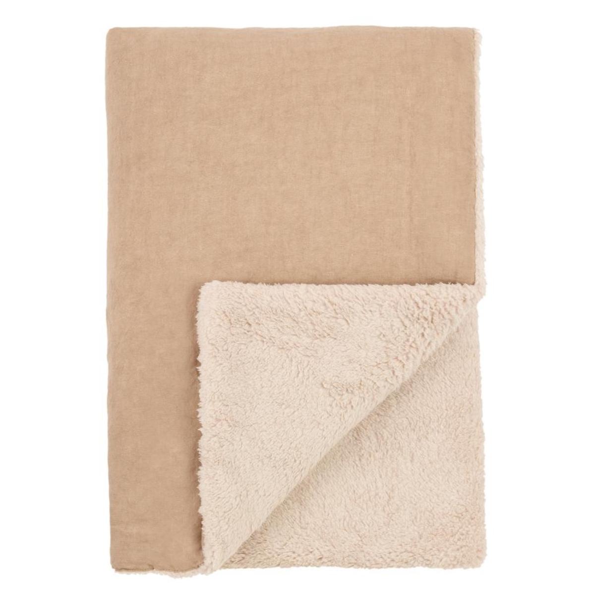 Manta invierno 70x100cm FRENCH LINEN Nobodinoz sesame
