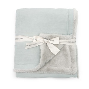 Manta polar XL Babyshower mint breeze