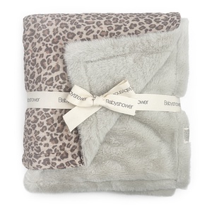Manta polar XL Babyshower wild print