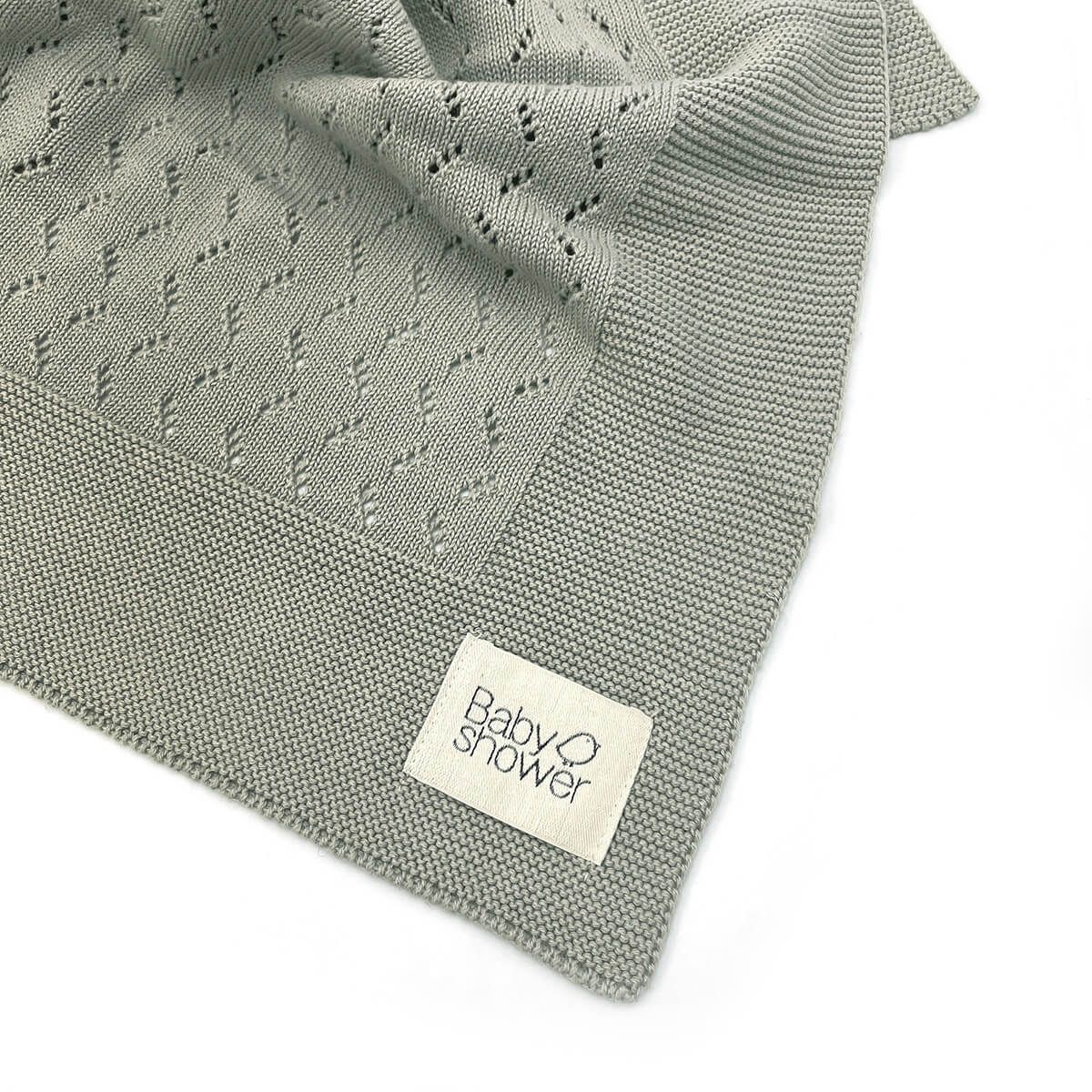 Manta tricot CLASSIC Babyshower dune