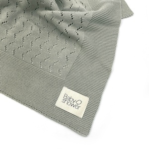 Manta tricot CLASSIC Babyshower dune
