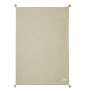 Manta verano 65x100cm WABI SABI Nobodinoz green matcha