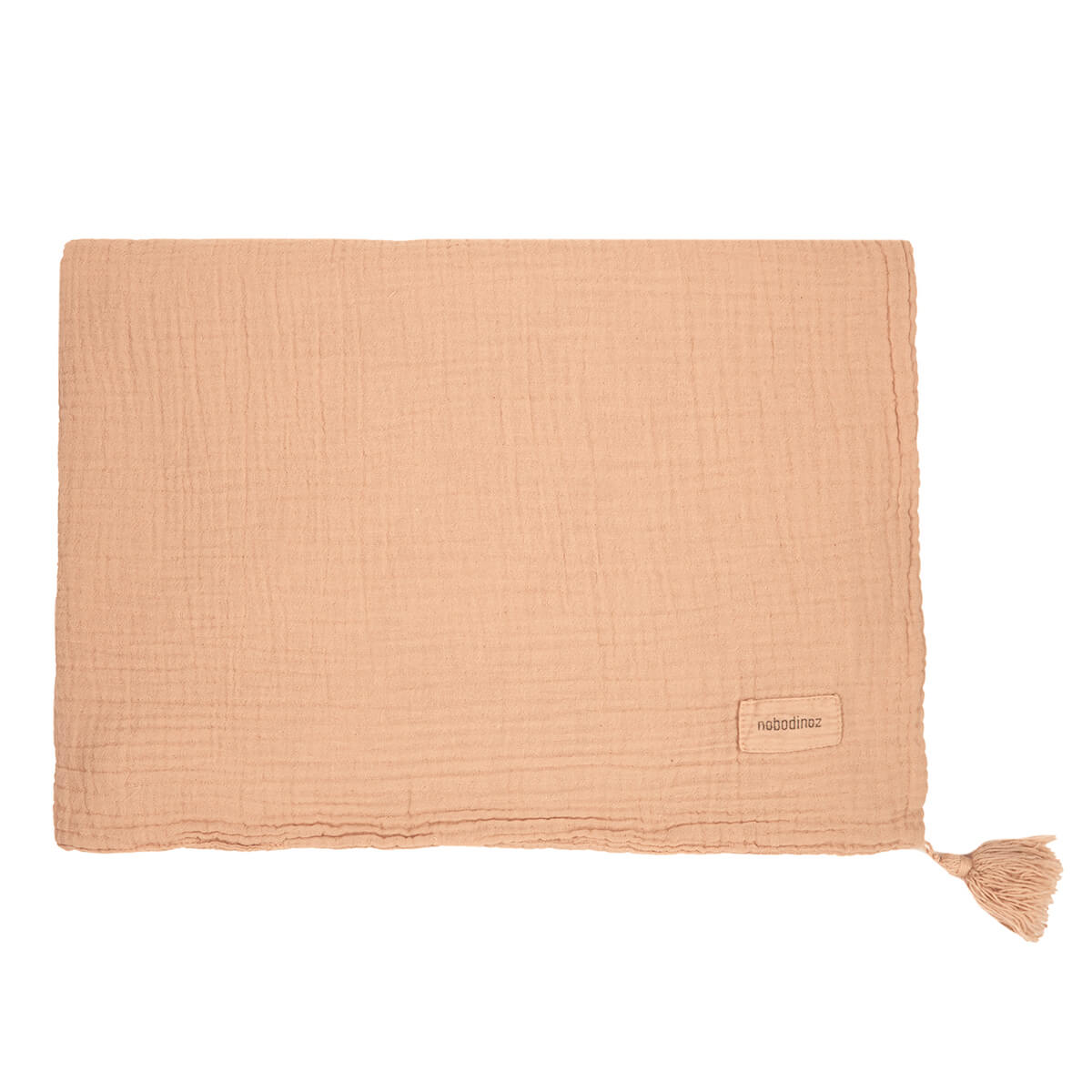 Manta verano 65x100cm WABI-SABI Nobodinoz powder pink