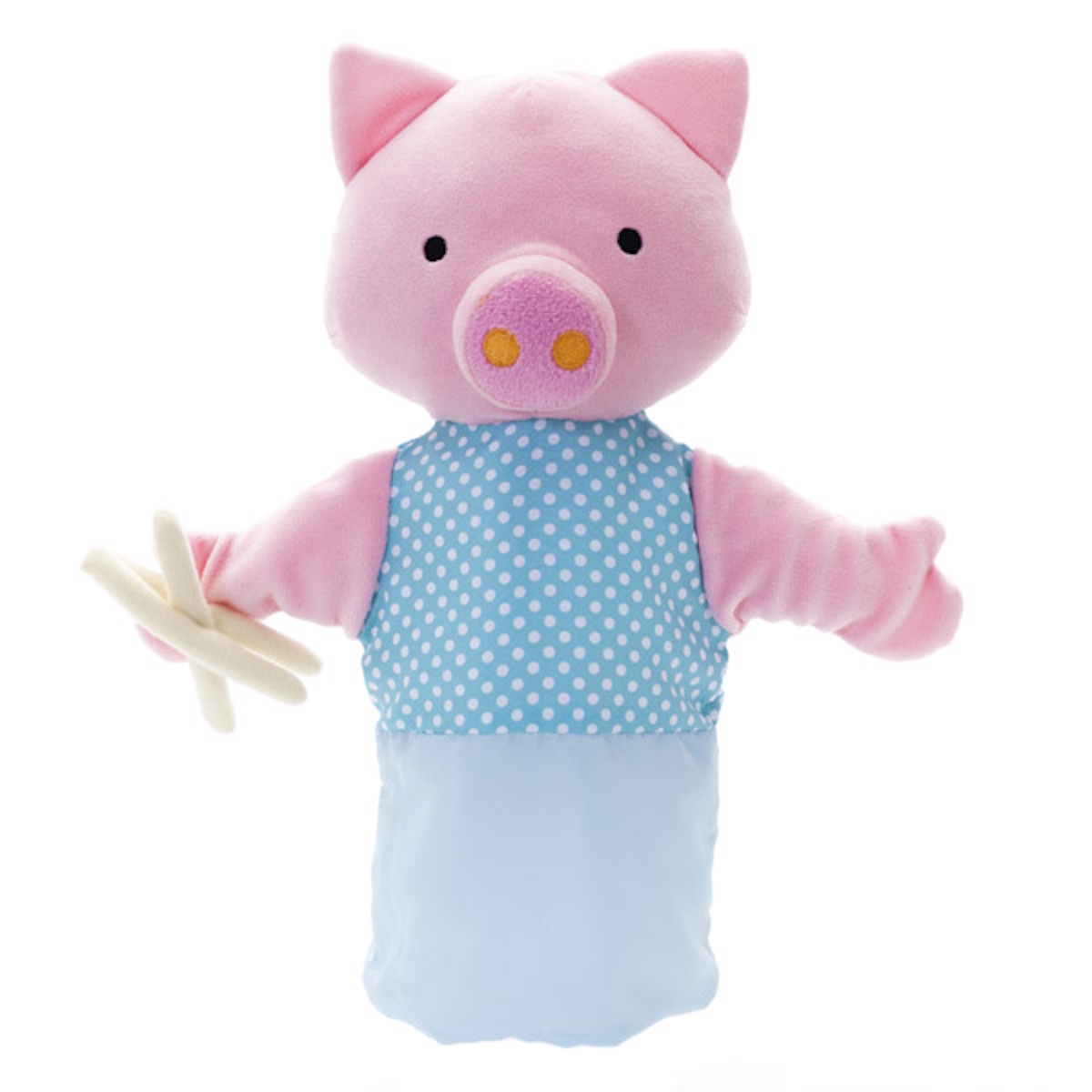 Marioneta CERDITO Eurekakids azul