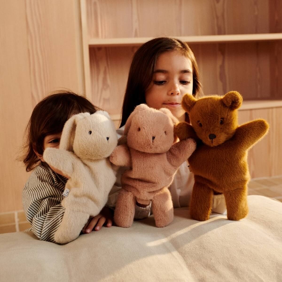 Marioneta HONOR Liewood Bear golden caramel