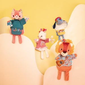 Marioneta mano perro JULES Lilliputiens