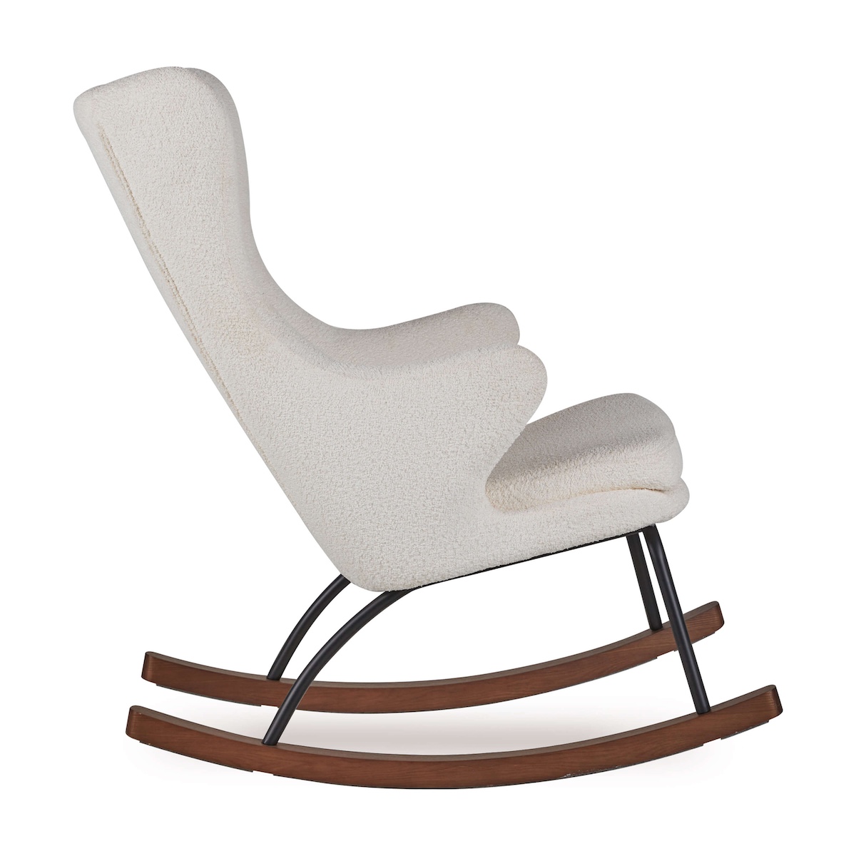 Mecedora adulto DE LUXE Quax teddy crema